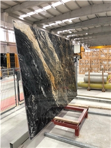 Nero Picasso Marble Slabs