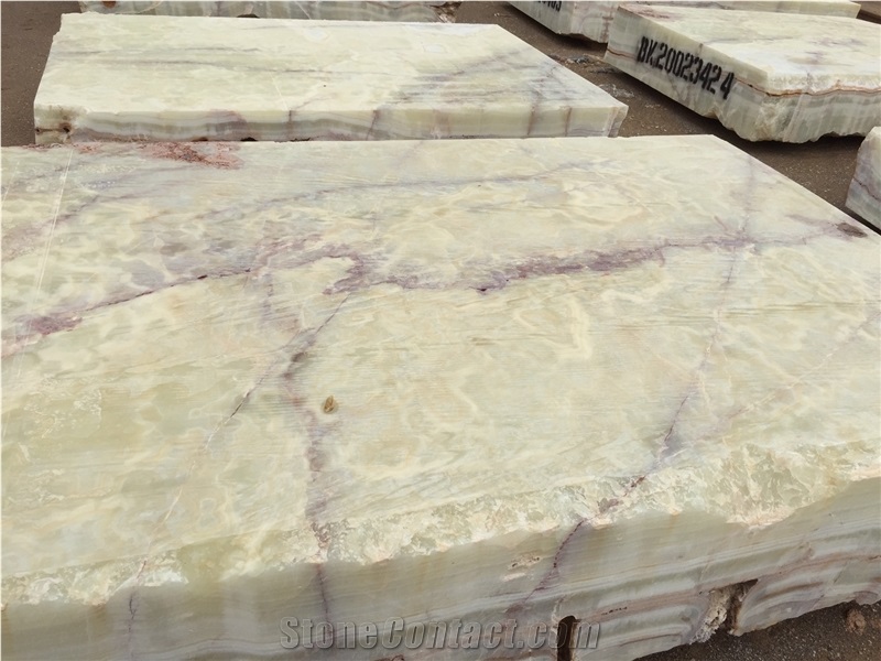 White Onyx Blocks