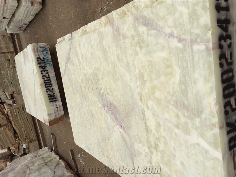 White Onyx Blocks