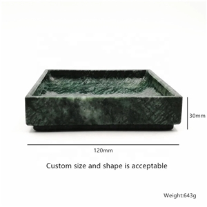 Wholesale Green Marble Ring Storage Tray