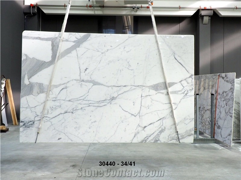 Statuario Marble Slabs, Statuary Marble