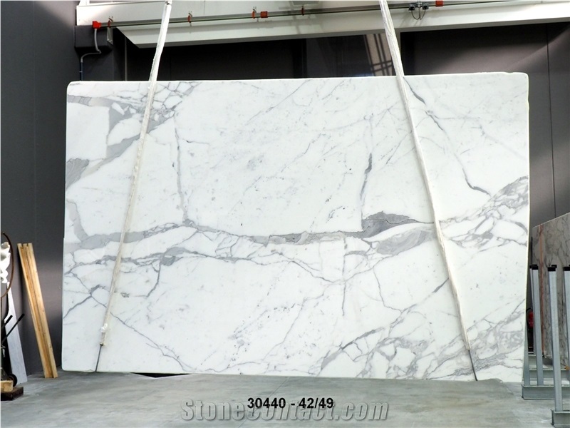 Statuario Marble Slabs, Statuary Marble