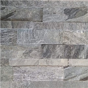 Silver Shine Slate Quartzite Ledge Stone