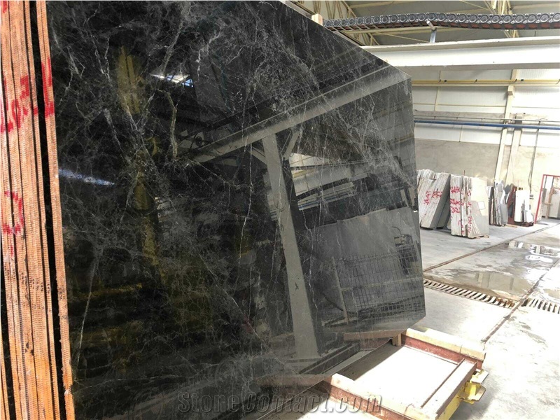 Black Luna Marble Blocks