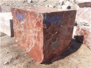 Rosso Levanto Marble Blocks