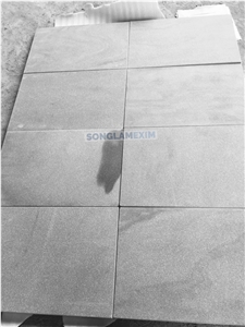 Silver Sky Marble Sandblasted Paver