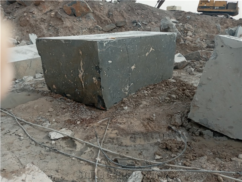 Noire Constellation Marble Blocks, Morocco Black Marble