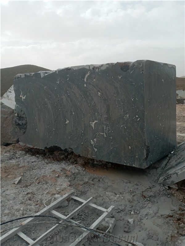 Noire Constellation Marble Blocks, Morocco Black Marble