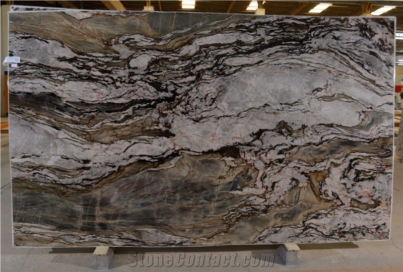 Crystal Tempest Quartzite Slabs