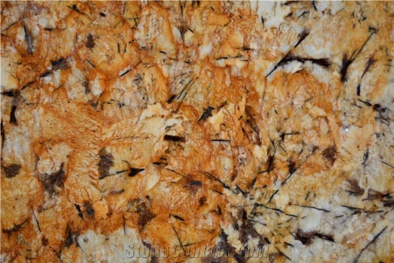 Feline Granite Slabs, Mascarello Gold Granite