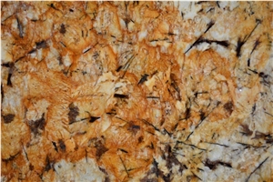 Feline Granite Slabs, Mascarello Gold Granite