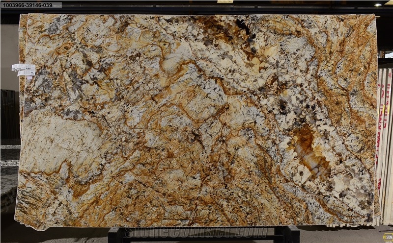 Feline Granite Slabs, Mascarello Gold Granite