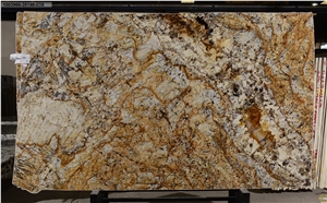 Feline Granite Slabs, Mascarello Gold Granite