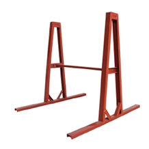 A Frame Stone Slab Storage Rack for Display