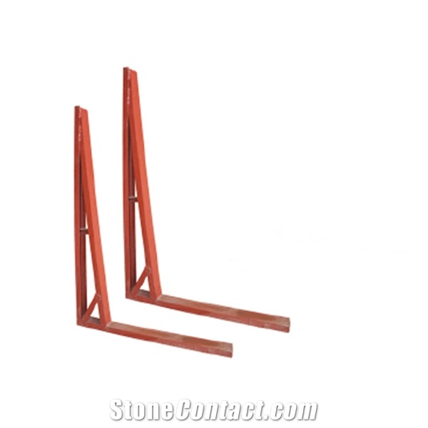 A Frame Stone Slab Storage Rack for Display