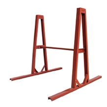 A Frame Stone Slab Storage Rack for Display