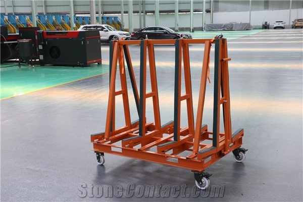 A Frame Transport Rack for Marble / Granite Slabs