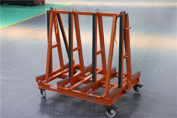 A Frame Transport Rack for Marble / Granite Slabs