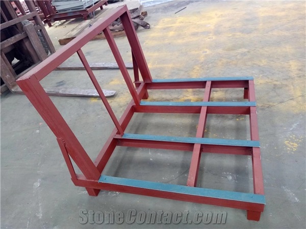 Powder Coating Heavy Duty Stone Stacking Rack