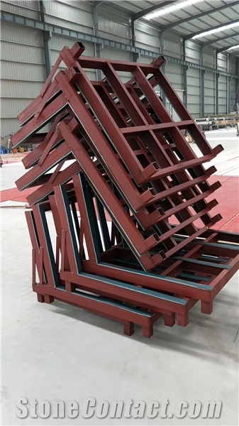 Powder Coating Heavy Duty Stone Stacking Rack