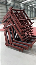 Powder Coating Heavy Duty Stone Stacking Rack