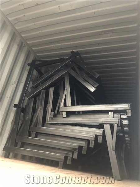 Powder Coating Heavy Duty Stone Stacking Rack