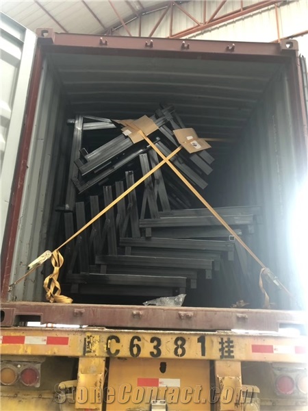 Powder Coating Heavy Duty Stone Stacking Rack