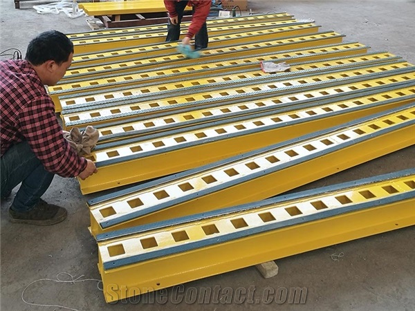 Showroom Granite Marble Quartz Slabs Display Racking