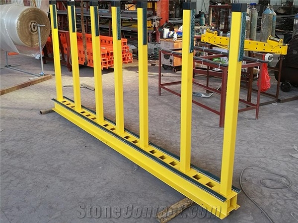 Showroom Granite Marble Quartz Slabs Display Racking