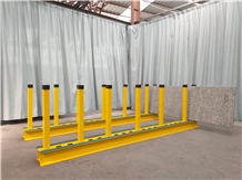 Stone Slab Rack with or Without Rubber Line Poles