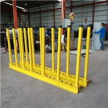 Stone Slab Rack with or Without Rubber Line Poles