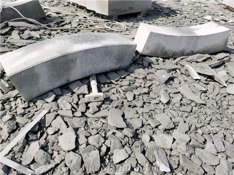G602 Granite, New Bianco Sardo Curbs/Kerbs