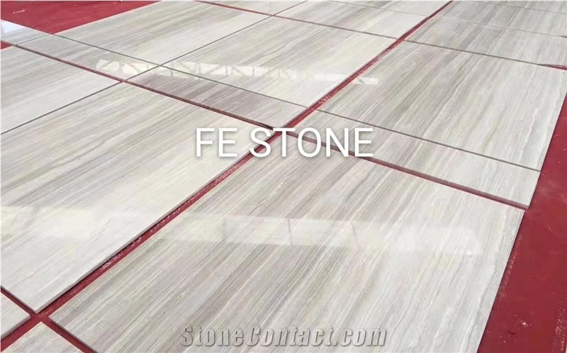 Lefkon Striped Marble Polished Floor Covering Tile
