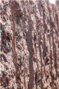 Rosso Santiago Red Granite Blocks
