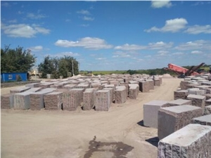 Rosso Santiago Red Granite Blocks