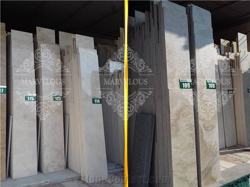 Hajiabad Travertine Slabs