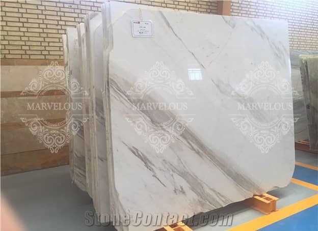 Iran White Marble Slabs