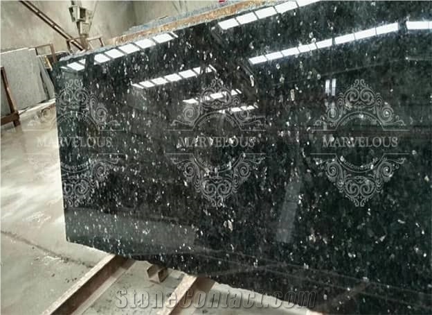 Iranian Black Granite Slabs