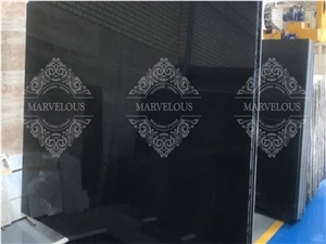Natanz Black Granite Slabs & Tiles