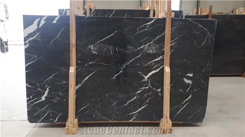 Nero Marquina Marble Slabs & Tiles