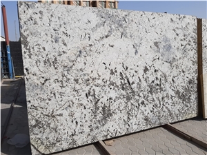 Alaska White Granite Slabs-Indian Origin