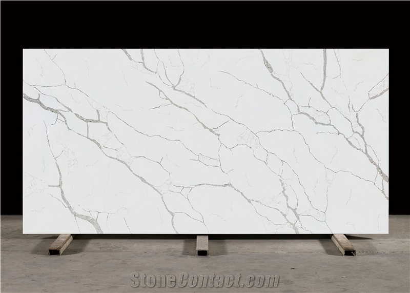 Calacatta Tree & Calacatta Laza Quartz