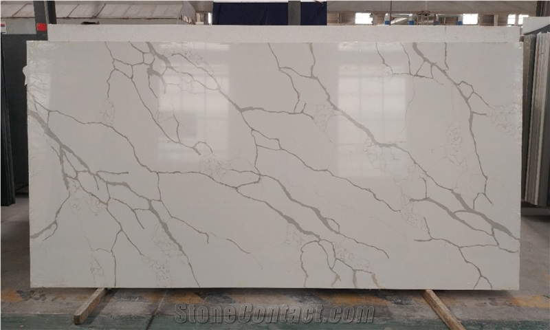 Stunning Calacatta Laza Quartz Slabs