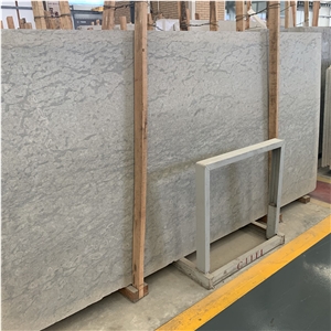 Angola Grey Limestone Slab For Exterior Wall Cladding