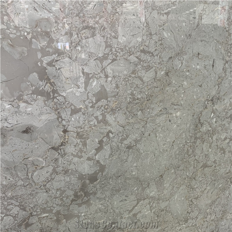 Sheila Grey Marble Slab And Tile For Wall And Floor Decor