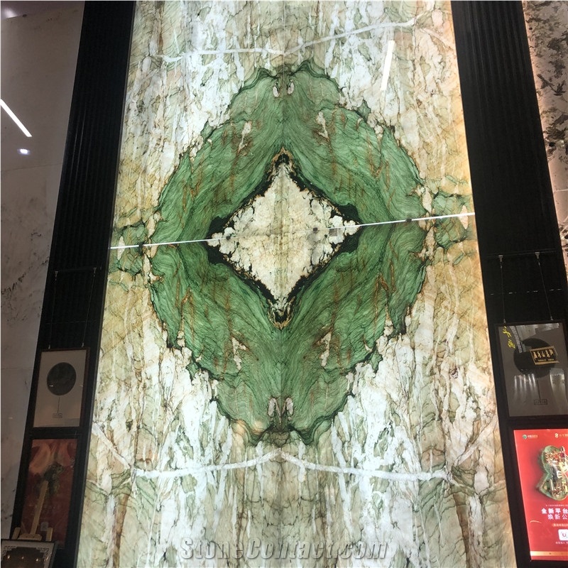 Luxury Brown Onyx with Black Veins Slabs