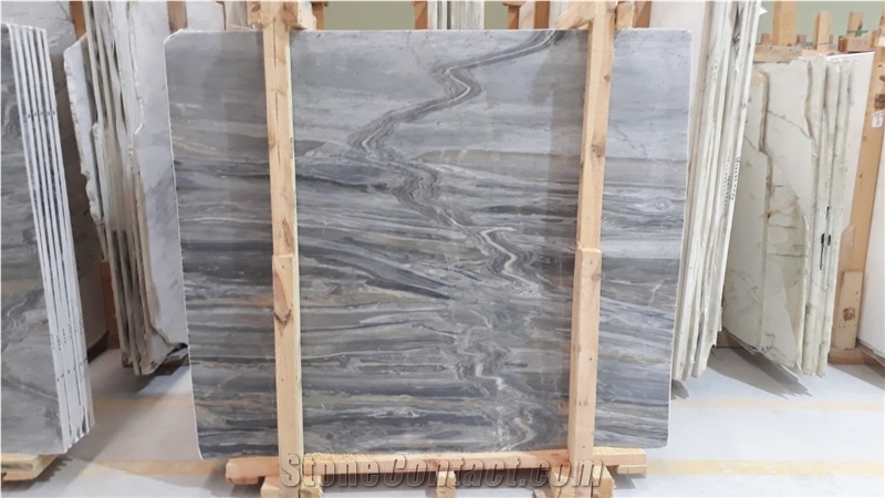 Astra Grey Marble Slabs