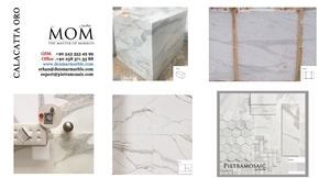 Calacatta Oro Marble Slabs