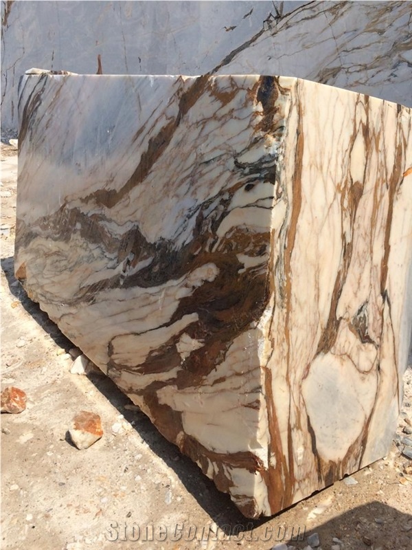 Calacatta Terra Marble Blocks