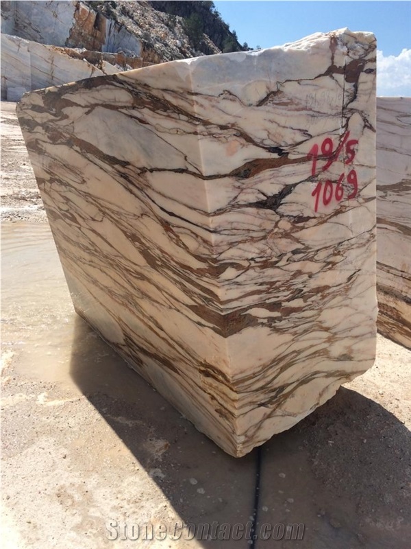 Calacatta Terra Marble Blocks